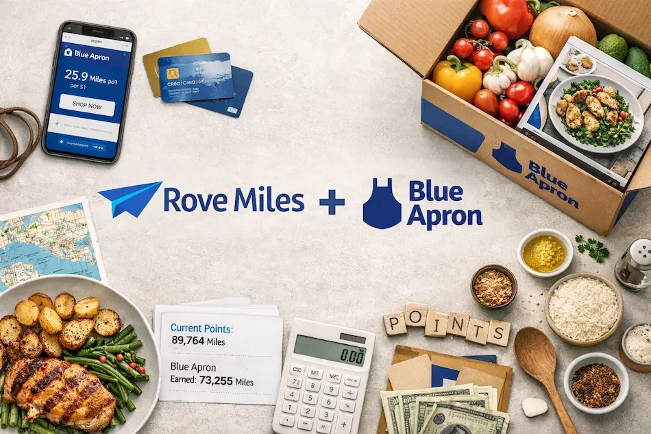 How I Earned 90,000 Miles From Dinner: The Rove Miles + Blue Apron Lazy ...