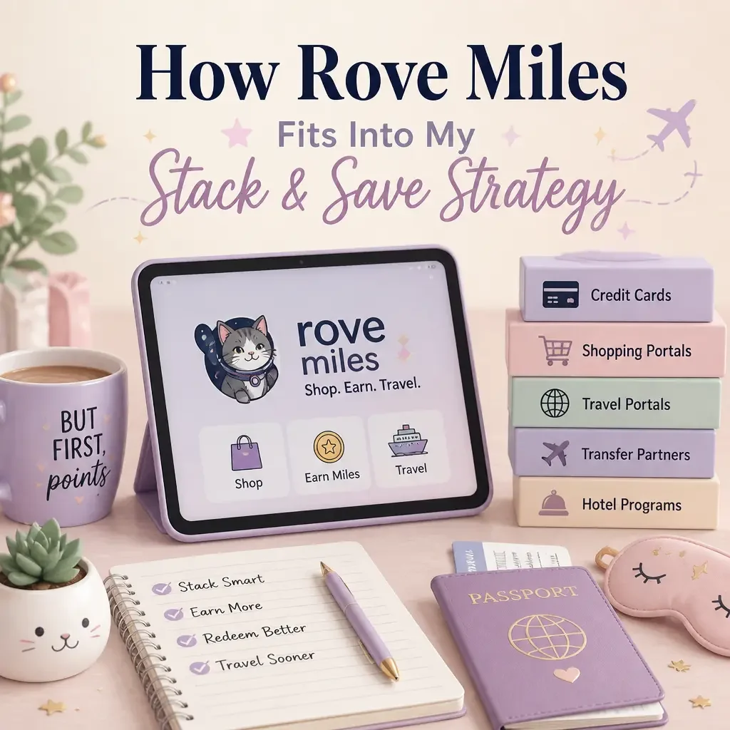 Rove Miles fits into my stack and save strategy