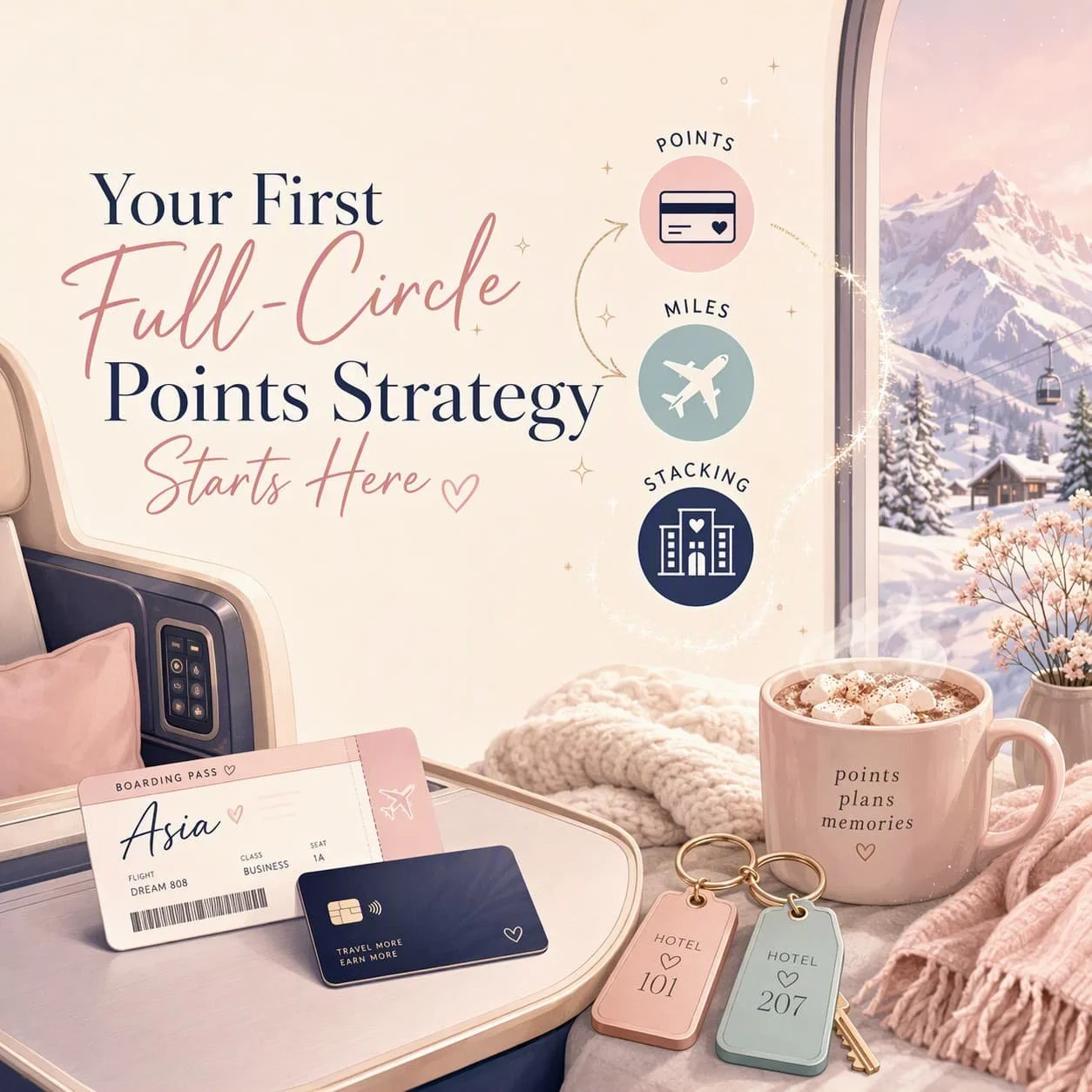How One Business-Class Trip to Asia Turned Into Free Family