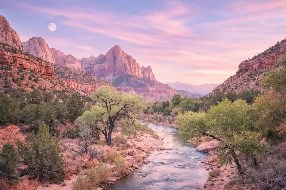 Zion national park on a budget