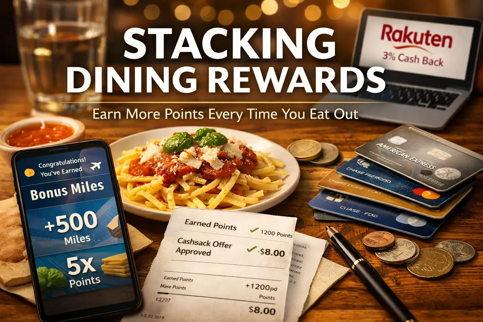 Stacking Dining rewarrds