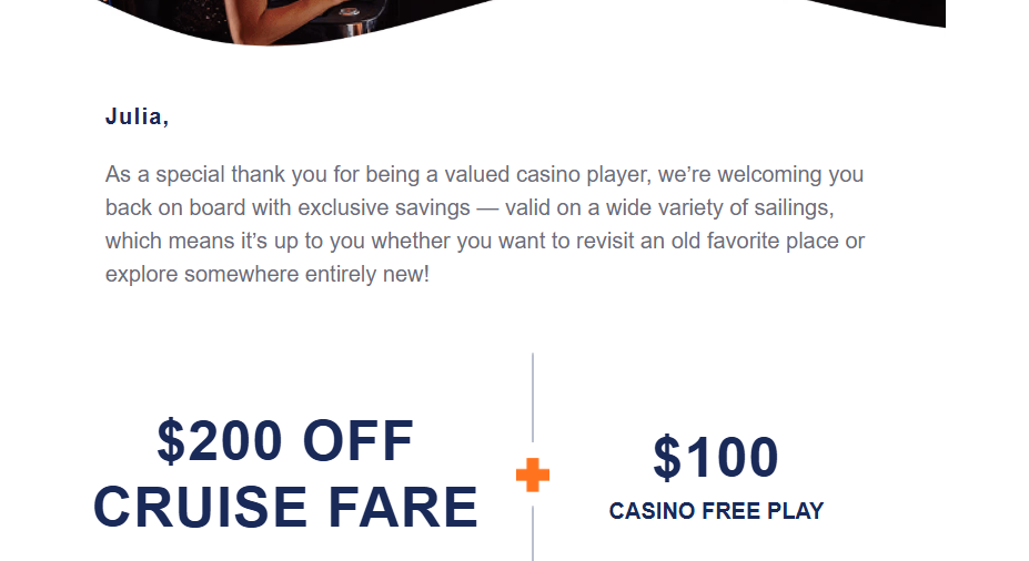 Holland America Cruise Offer