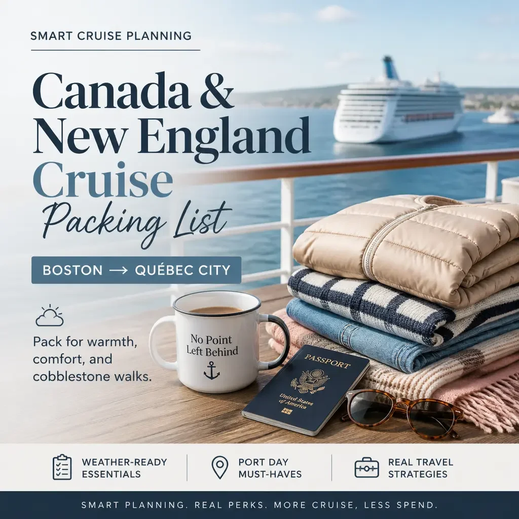 Canada and New England Cruise Packing List