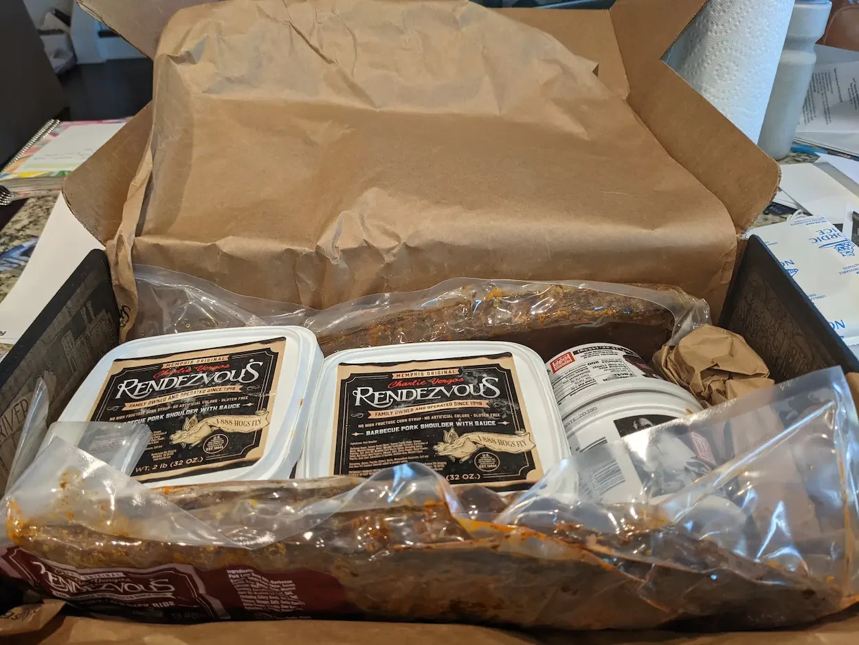 Rendezvous BBQ — Memphis, Tennessee