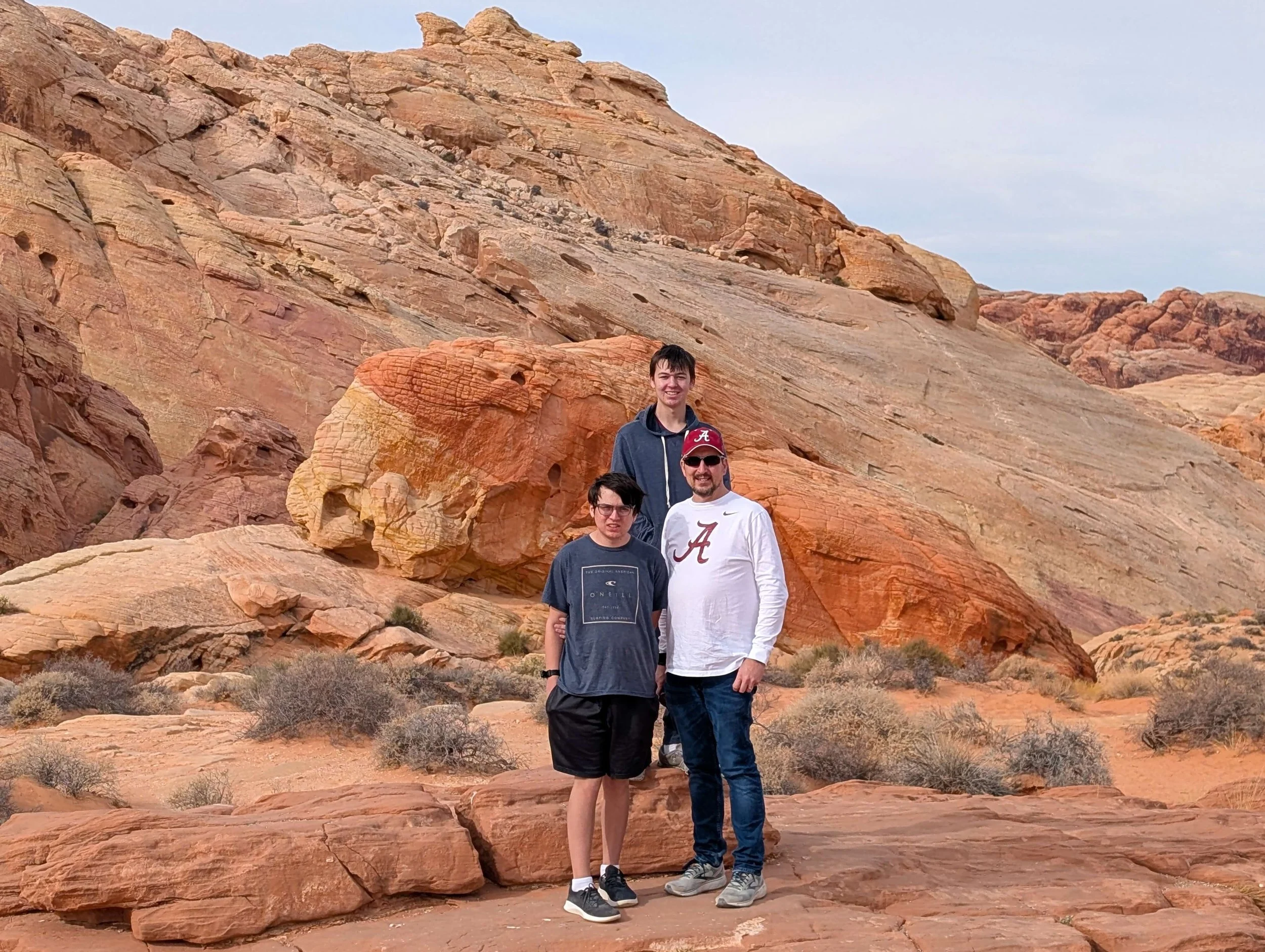 Red Rock Canyon - Las Vegas - Our family December 2024