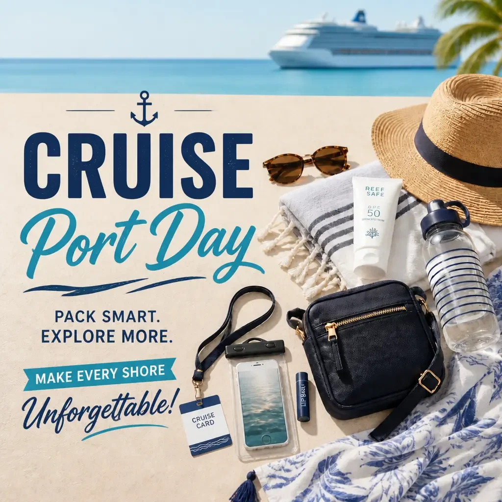 what to pack for a cruise port Day