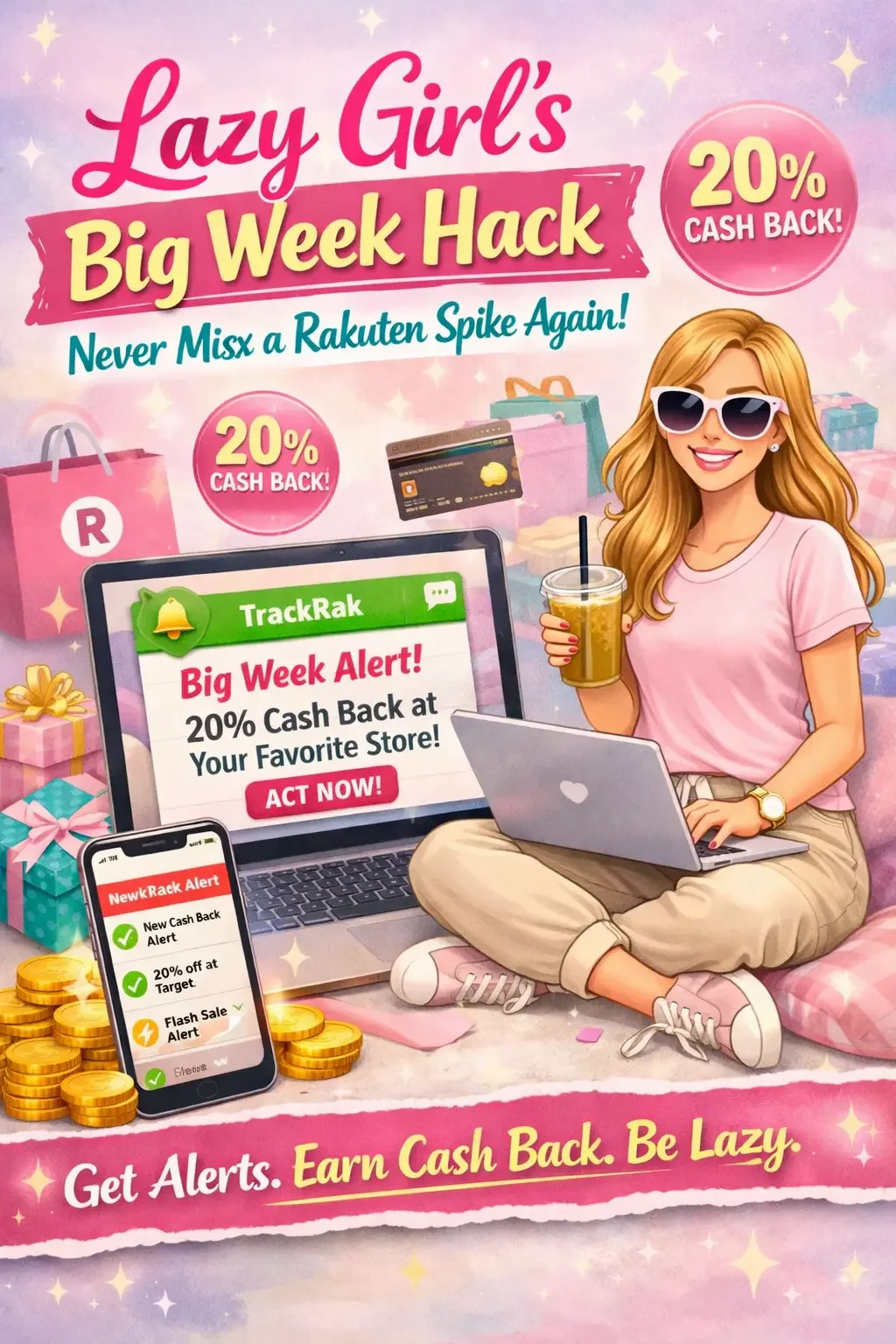 Lazy Girl's Big Week Hack Trackrak