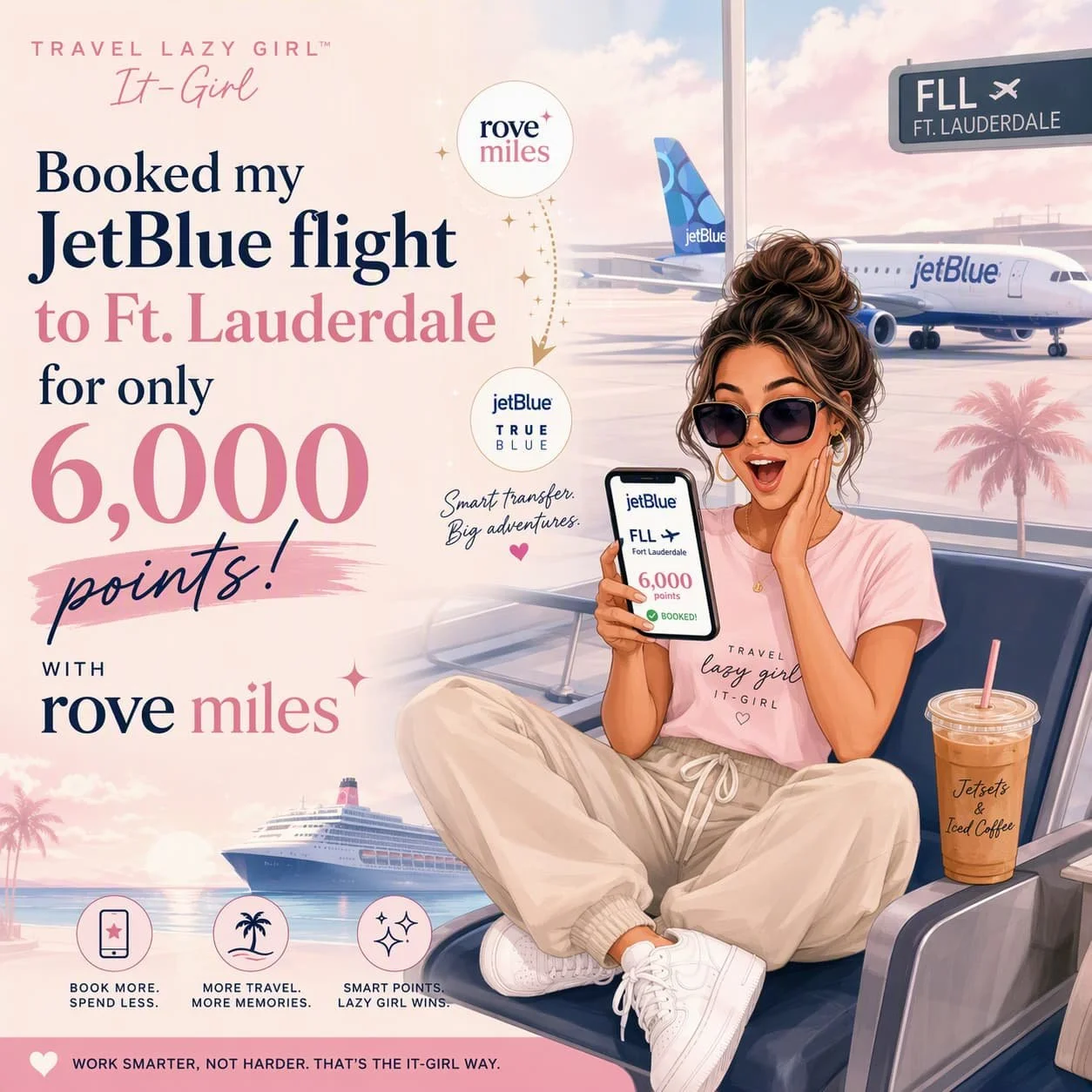JetBlue is a Rove Miles Partner