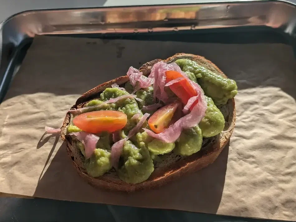 Avo Toast Virgin Voyages