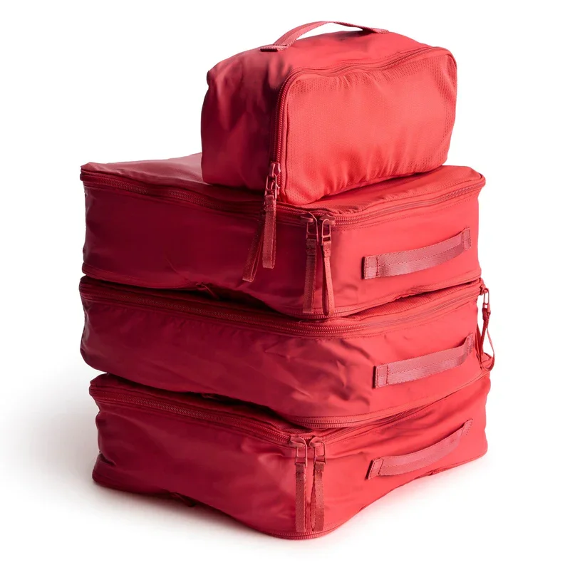 Vera Bradley Red Packing Cubes