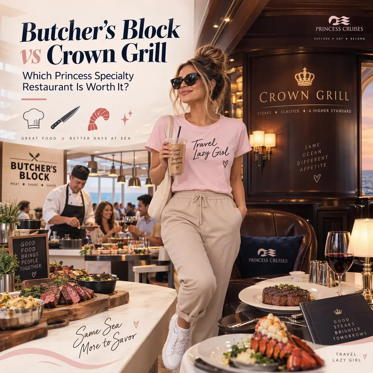 Butcher Block vs Crown Grill