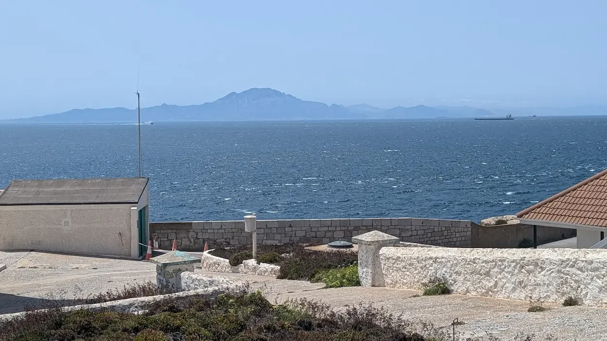 Europa Point - View of Africa
