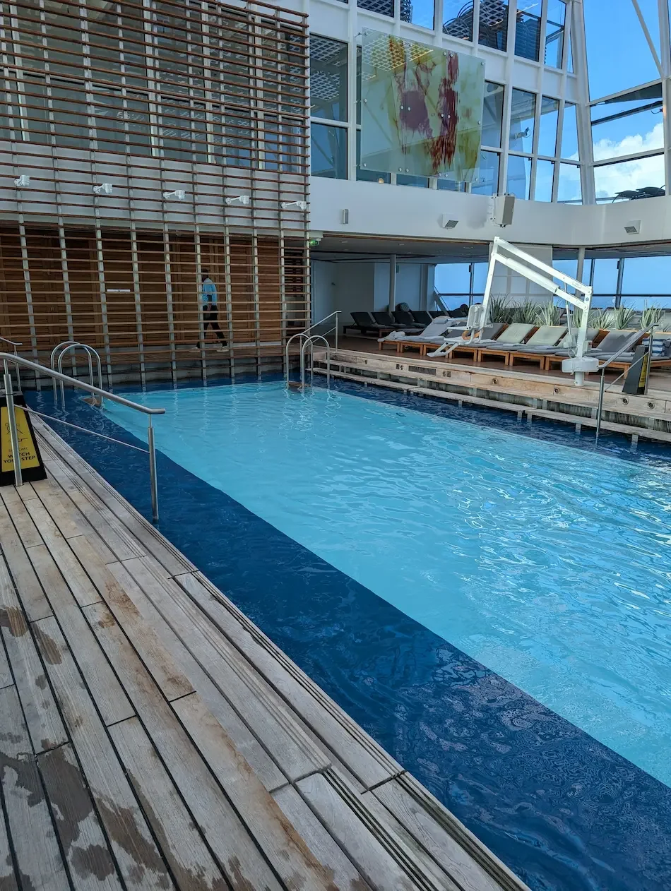 Celebrity Reflection Indoor pool