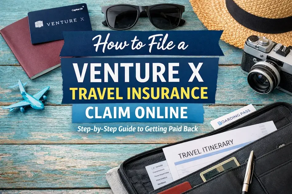 File a capital one Venture X Travel Insurance