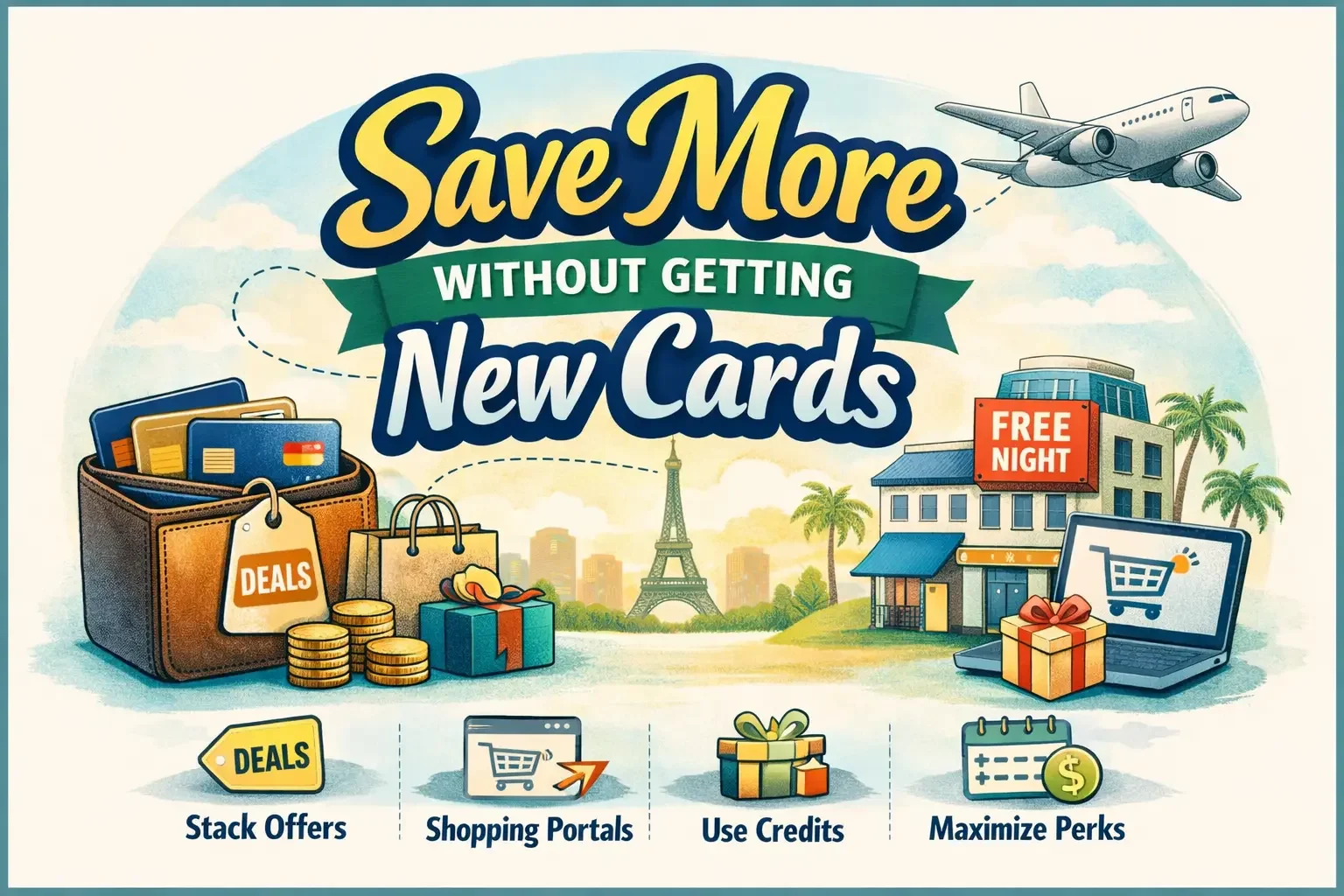 Save More Without Getting New  Cards