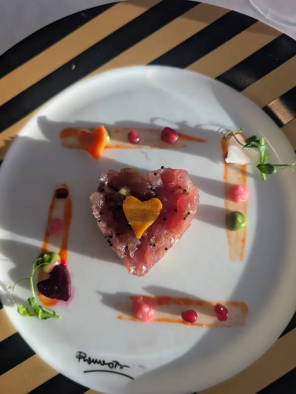 Tuna & Avocado with Pomegranate