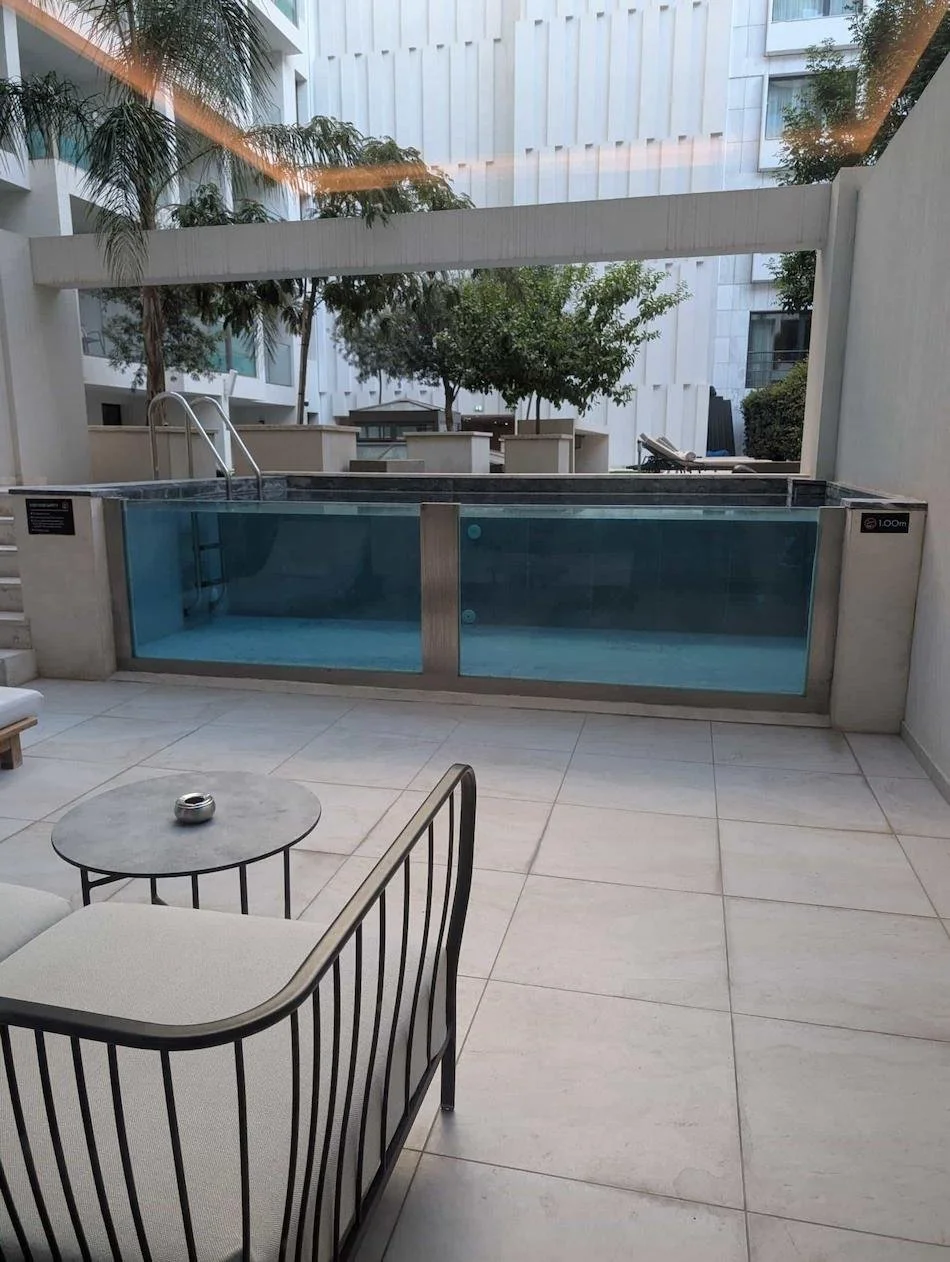 Grand Hyatt athens suite with private pool