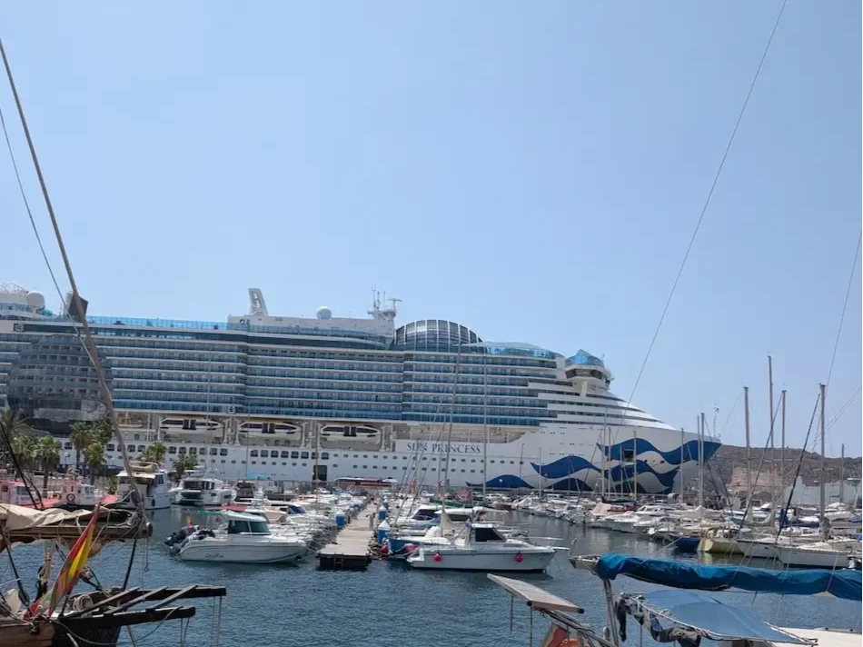 Sun Princess in Cartagena Spain