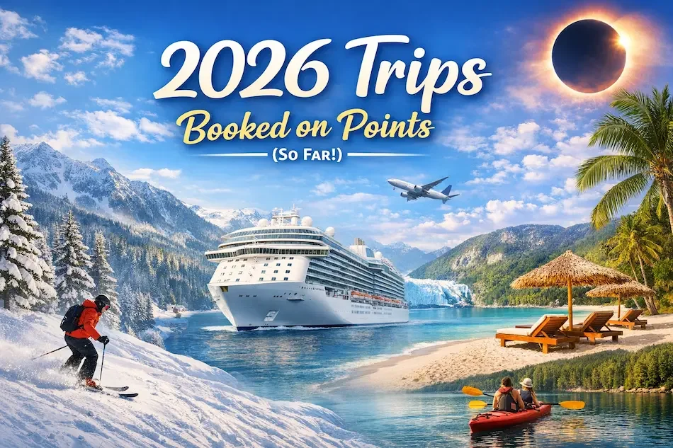 2026 Trips Booked on Points