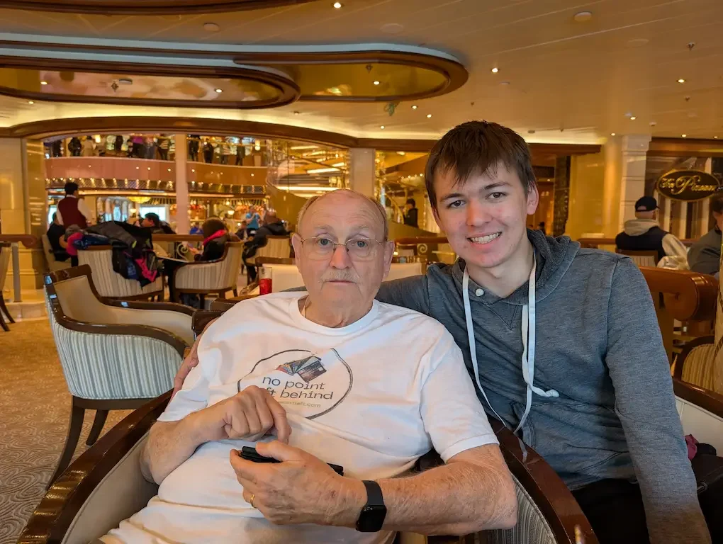 Royal Princess Alaska -Piazza near international cafe