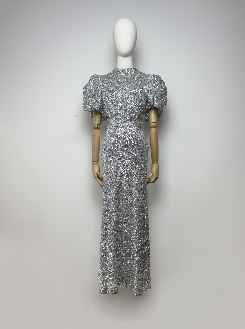 Rotate Sequin Dress Silver