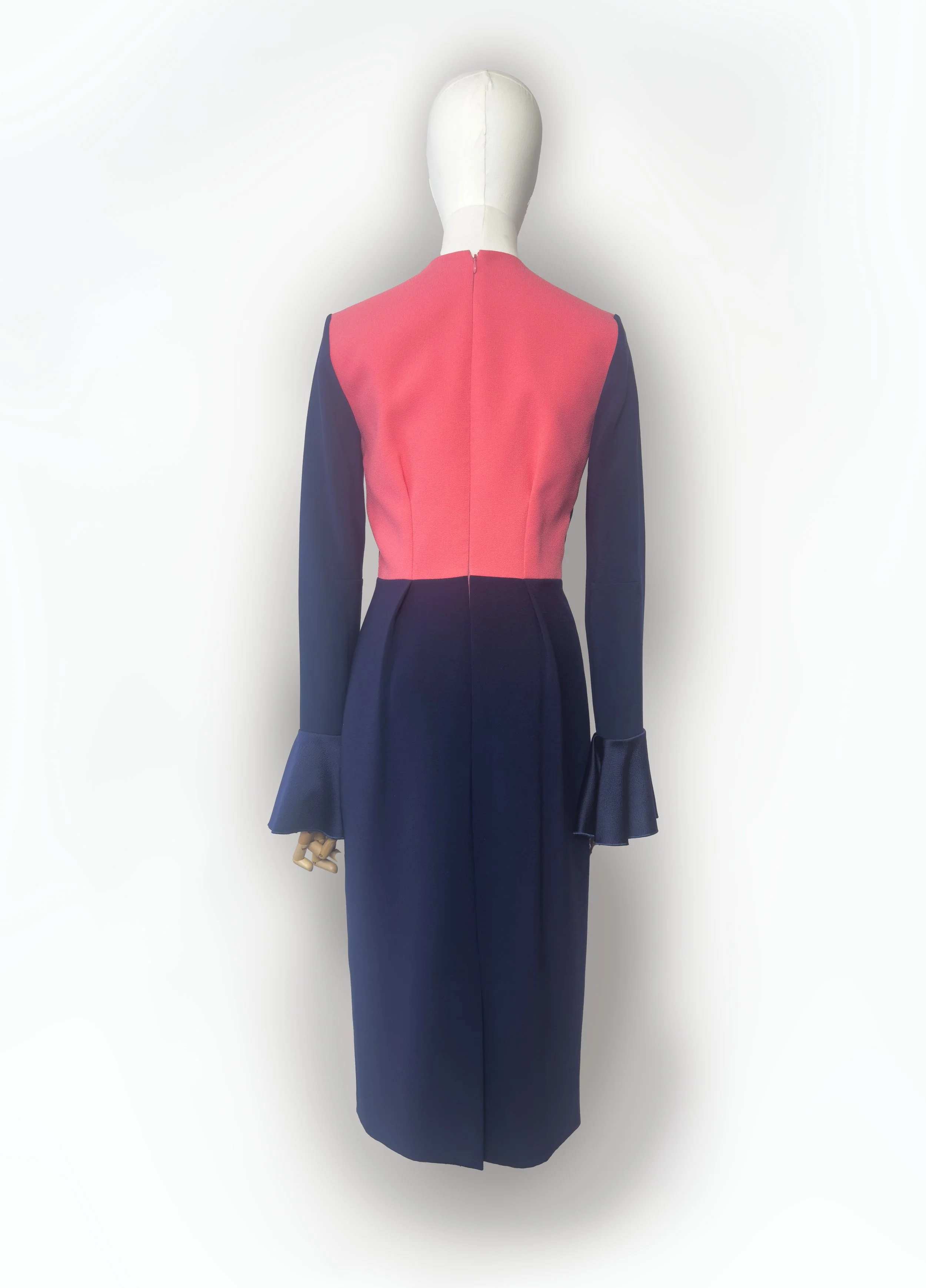 ROKSANDA NAVY MIDI DRESS BACK.jpeg