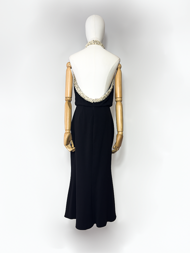 Rachel Zoe Pearl Halterneck Midi Dress to rent 3.png