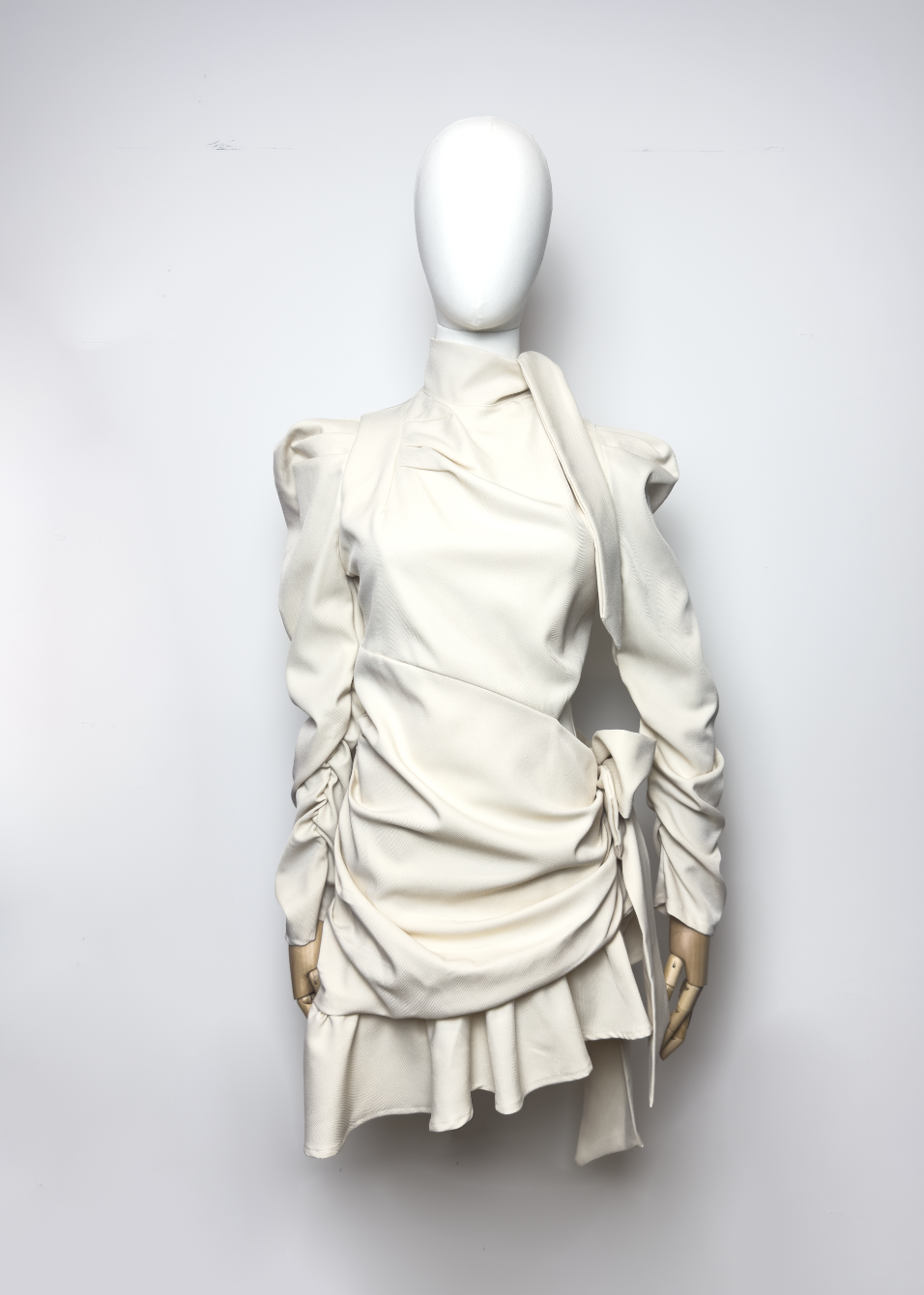 Unsigned Off-White Mini Dress