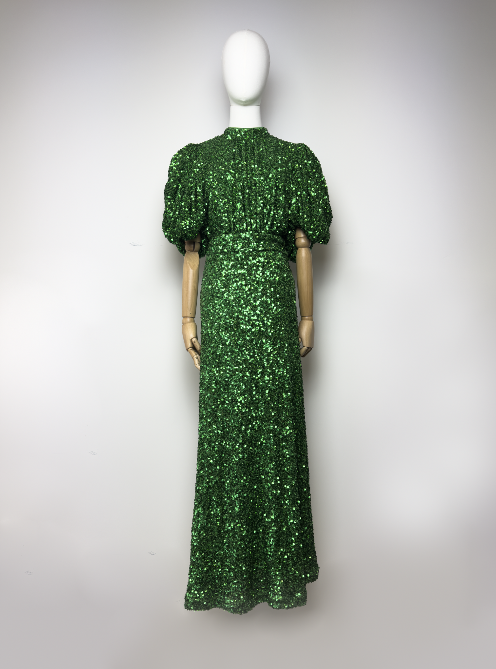 Rotate Sequin Dress Green