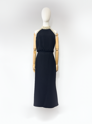 Rachel Zoe Pearl Halterneck Midi Dress to rent.png