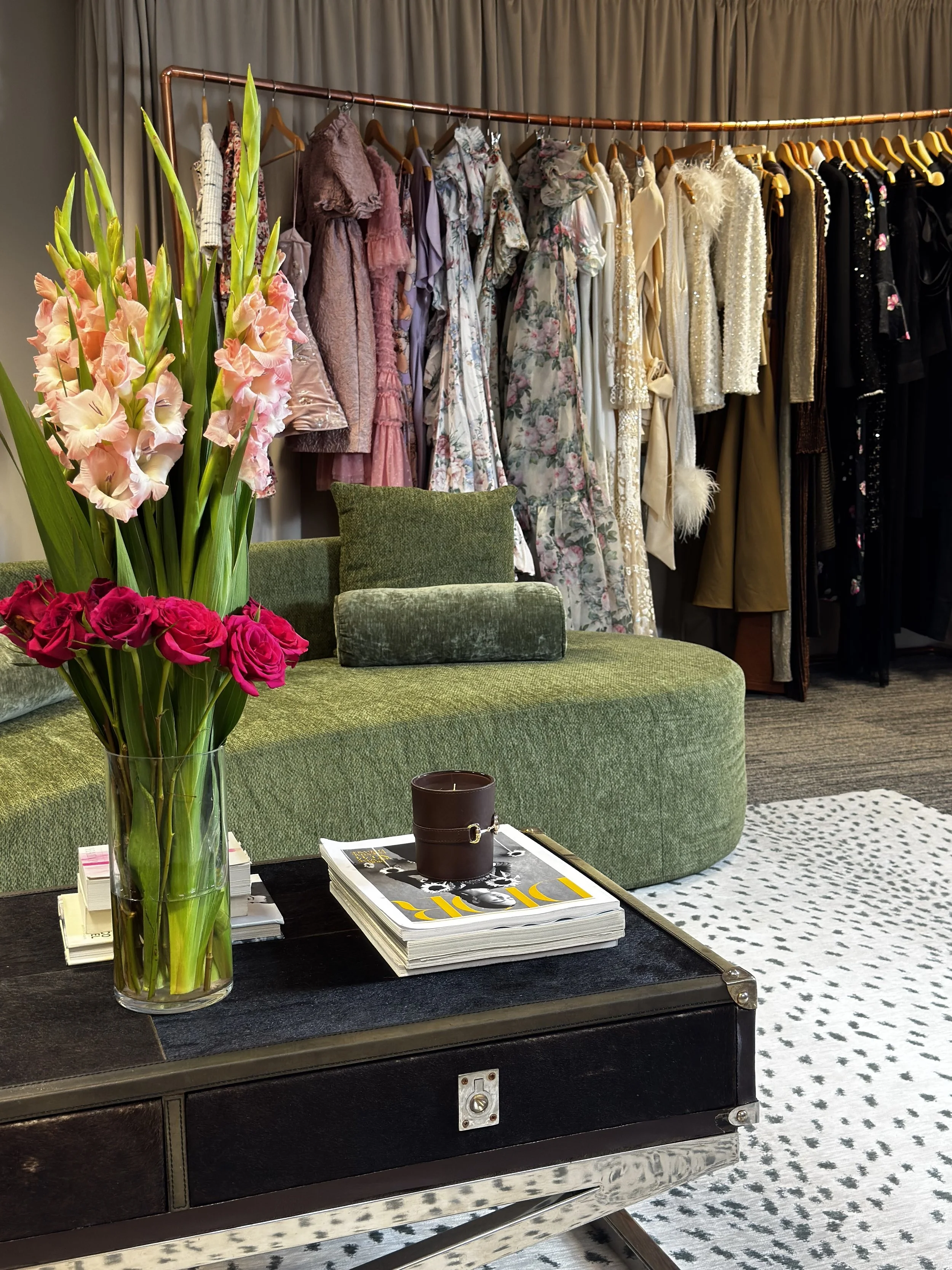 Fling fashion rental boutique offers in-person, in-store dress hire in Leeds City Centre.