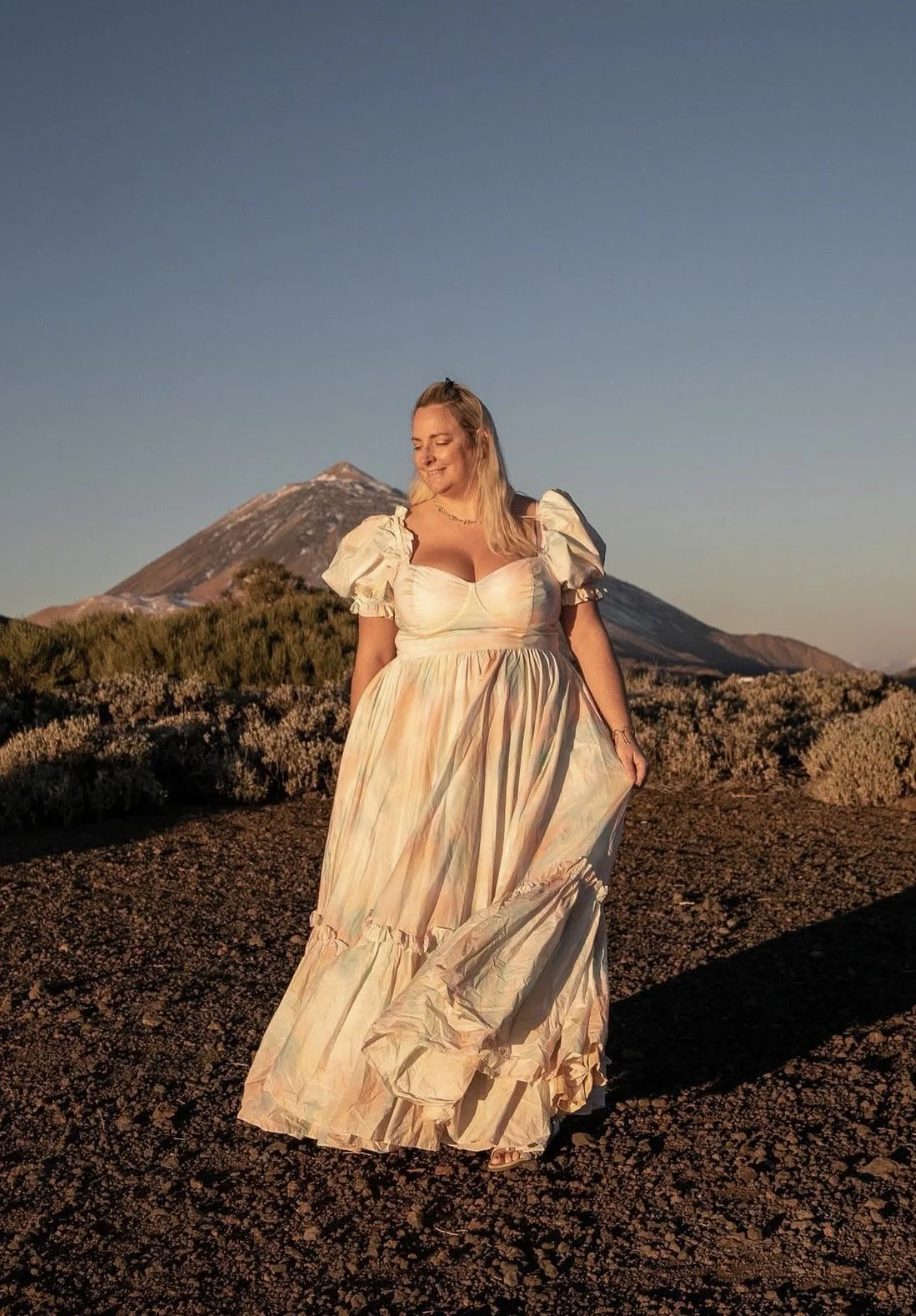 Selkie The Ritz Chalk Gown Size 3X