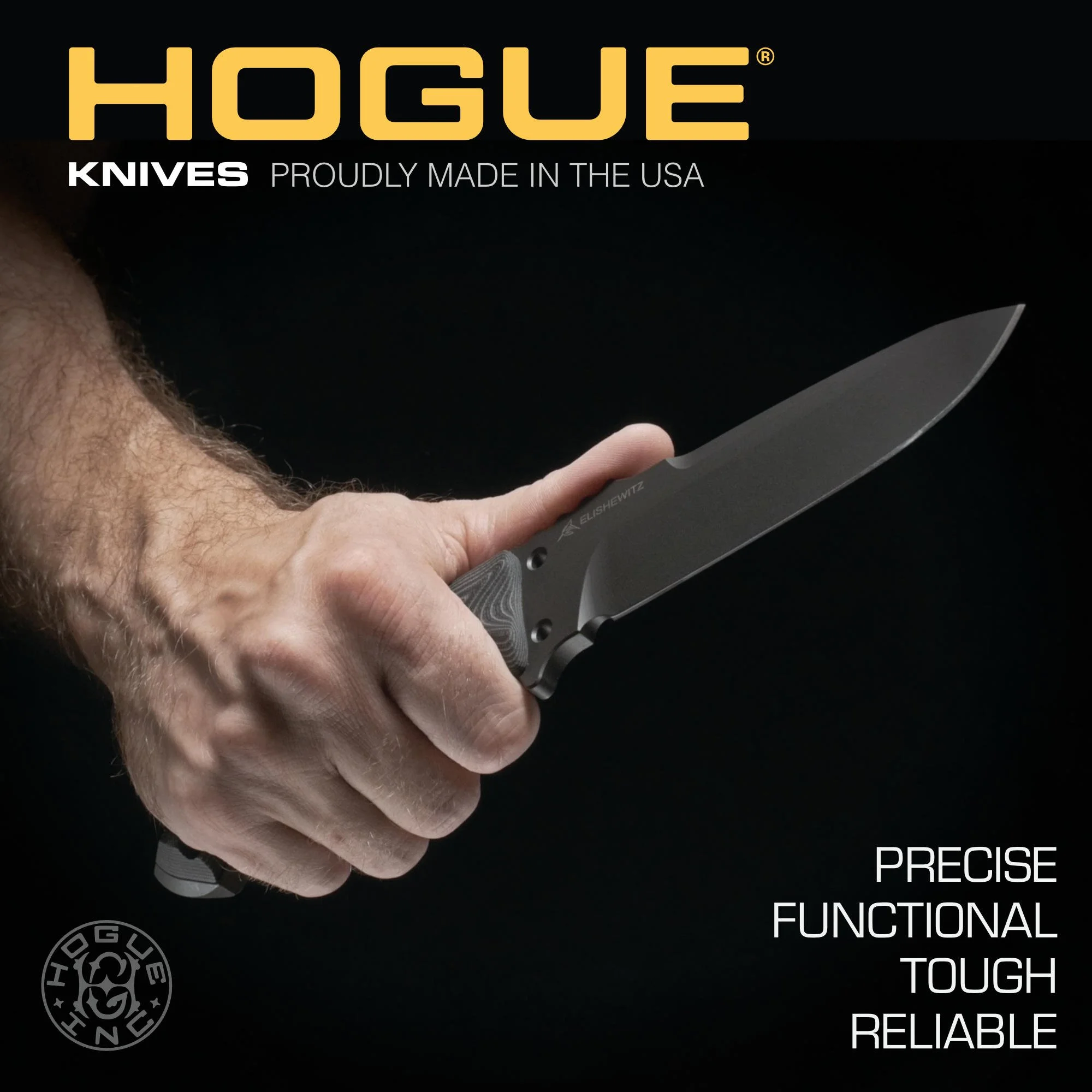 Houge Knives Rebrand