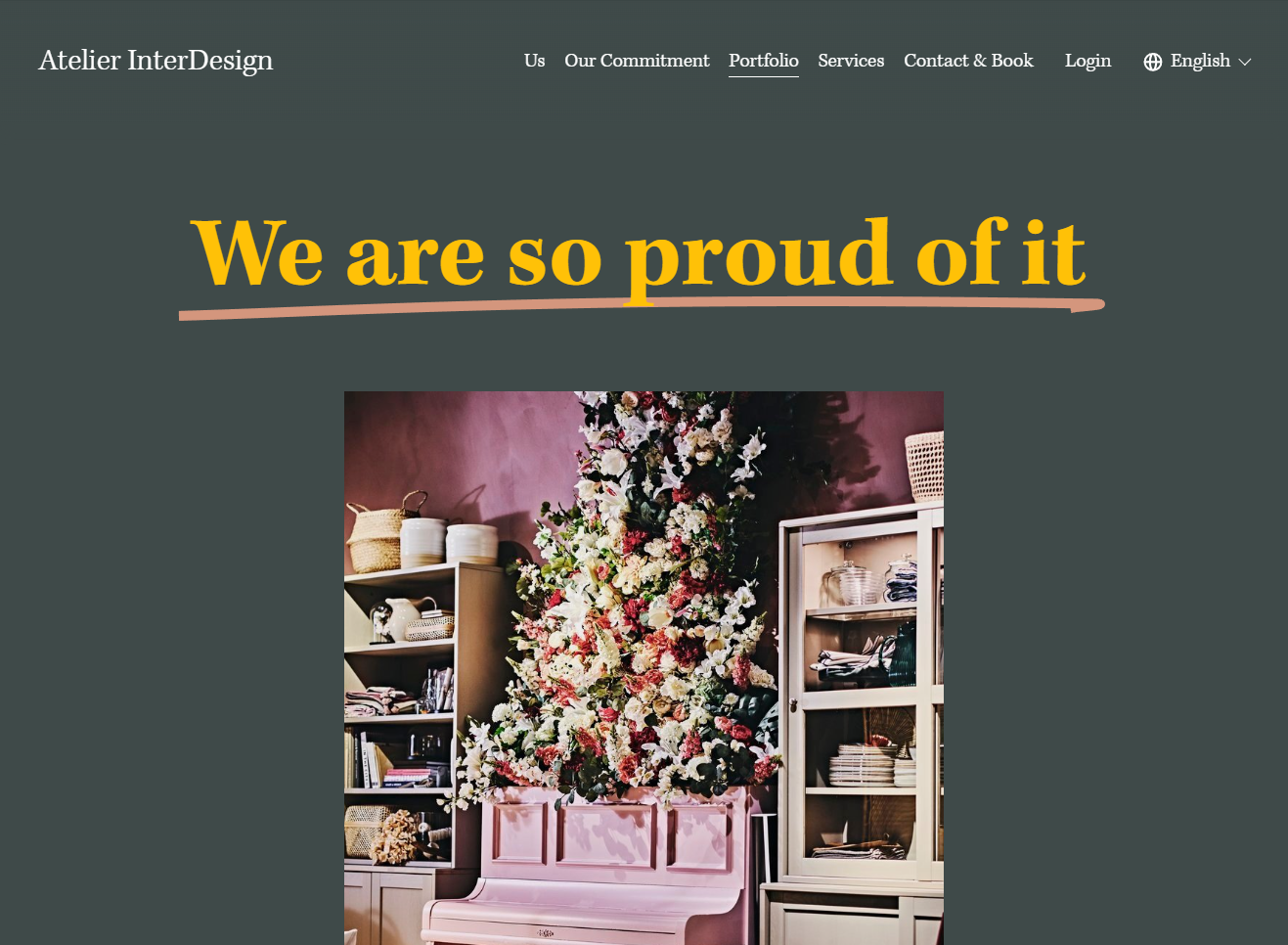 Portfolio subpage