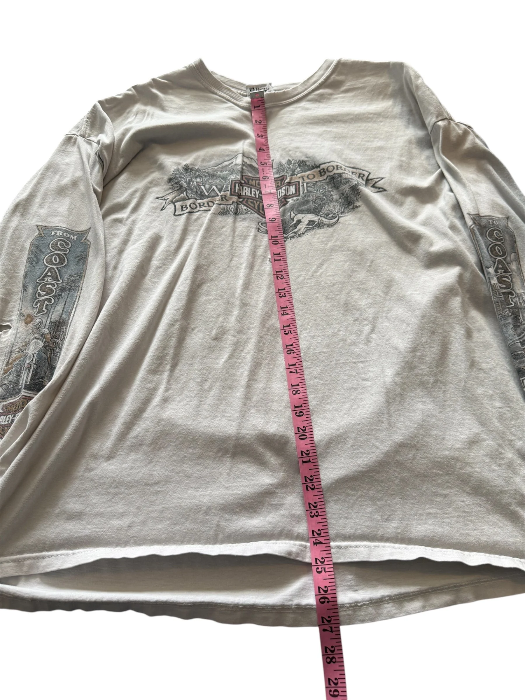 Harley Davidson Long Sleeve (Distressed)