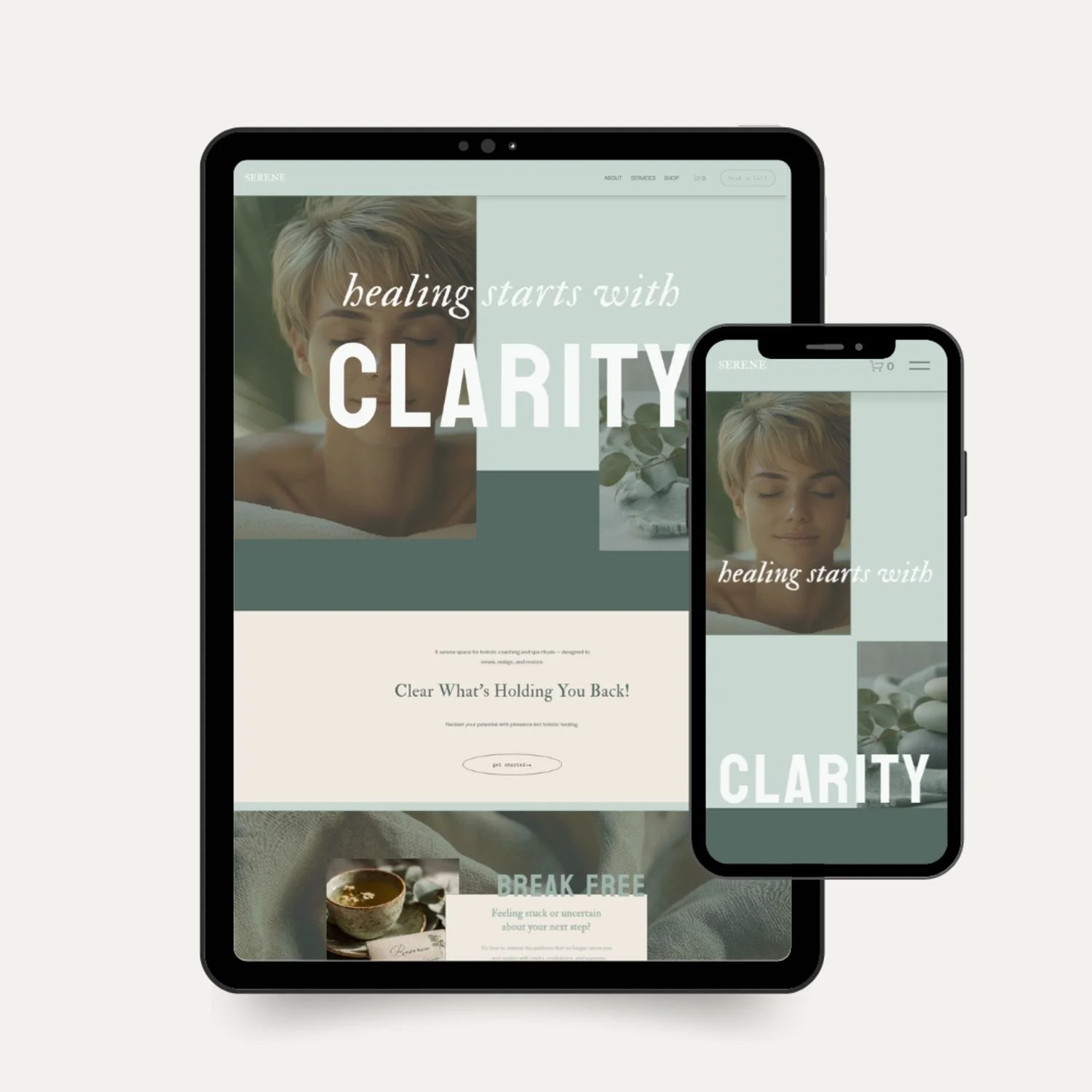 Serene | Squarespace Full Site
