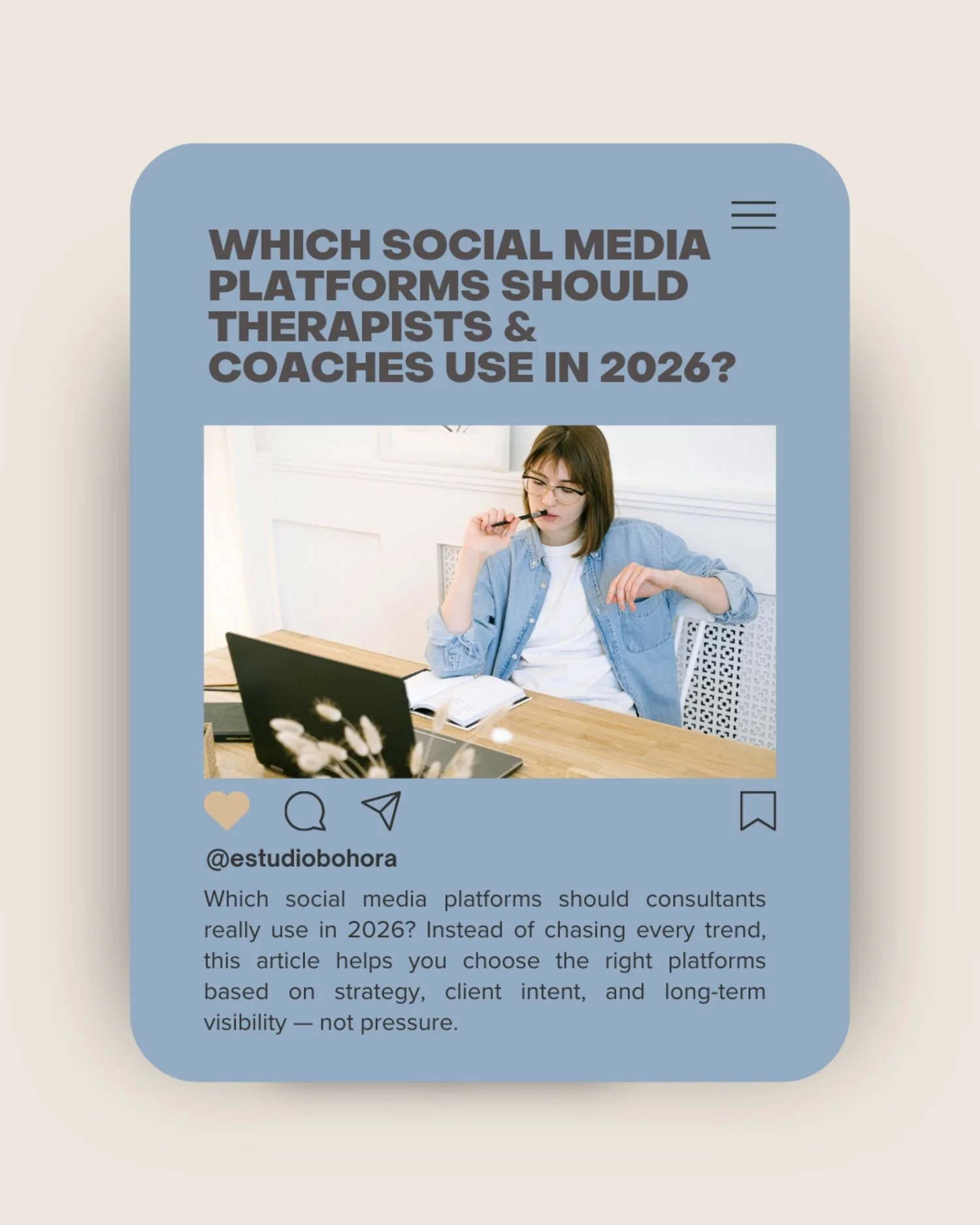 Best Social Media Platforms for Therapists &amp; Coaches