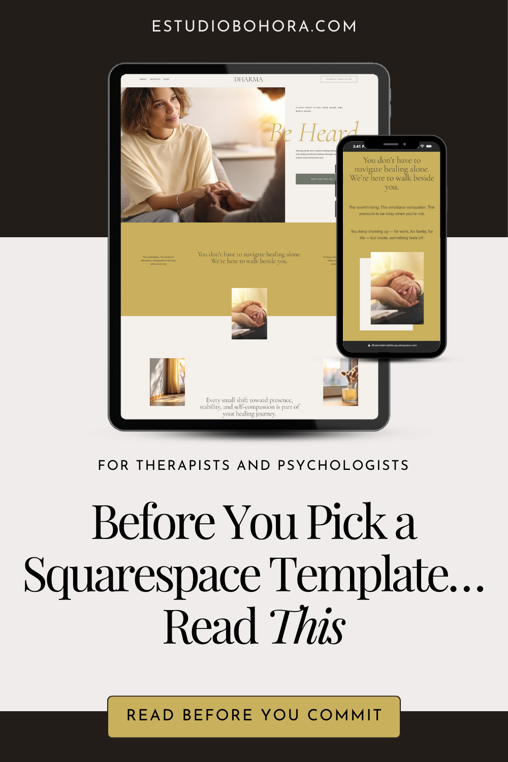 How to Choose the Best Squarespace Template for Your Practice (2026 Guide)
