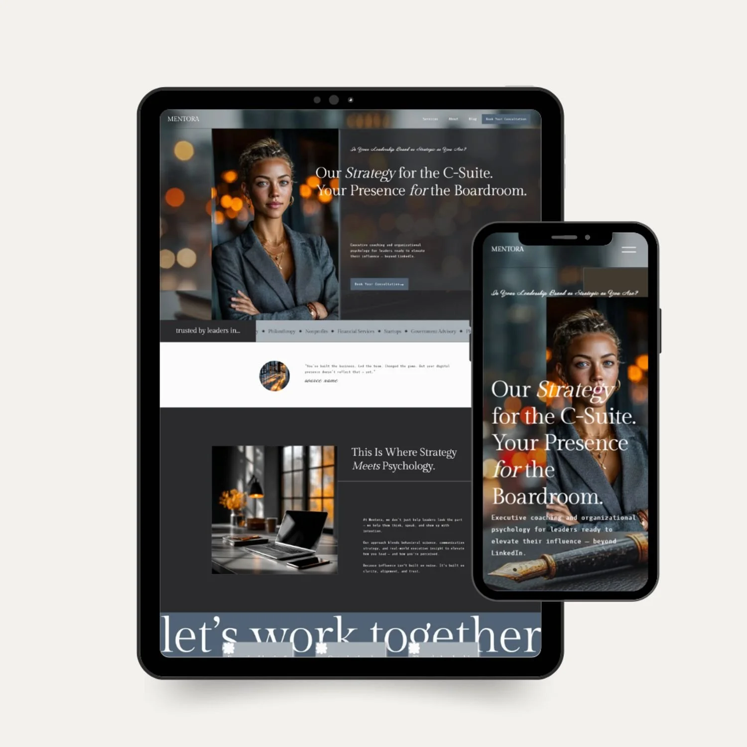 Mentora | Squarespace Full Site