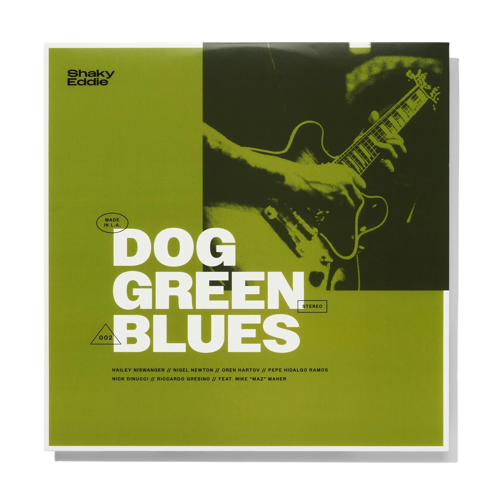 Shaky Eddie Dog Green Blues Album