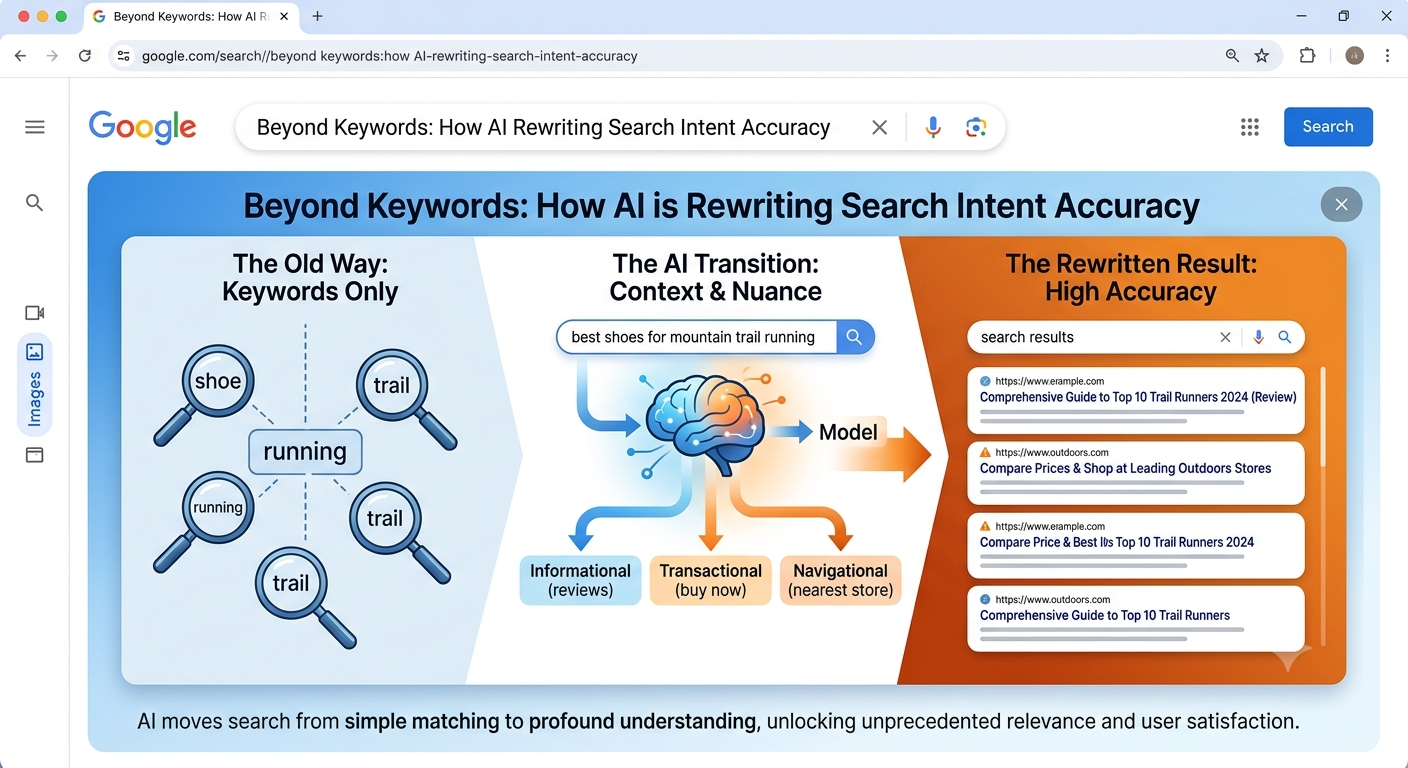 Beyond Keywords: How AI is Rewriting Search Intent Accuracy