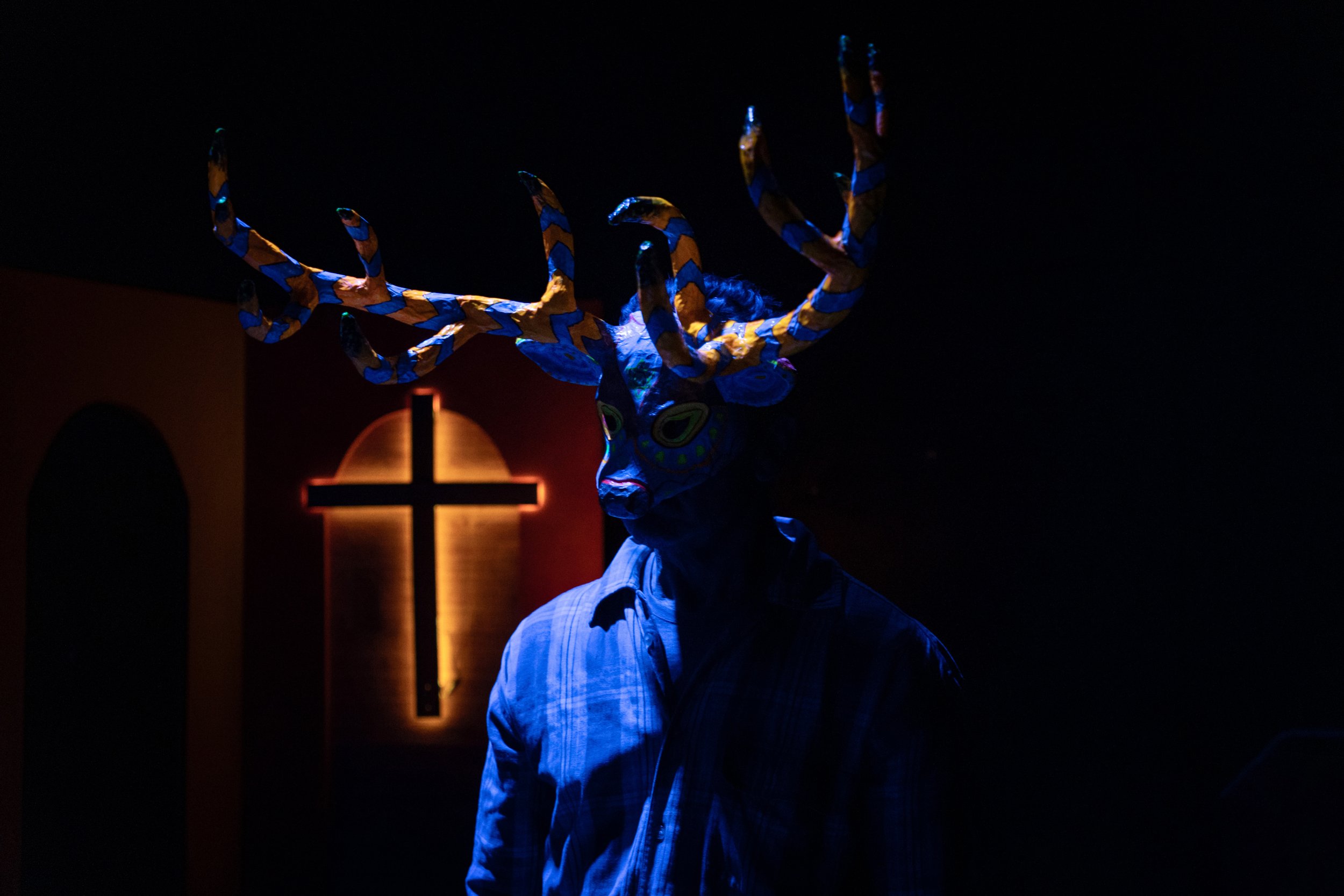 blue deer with cross.jpg