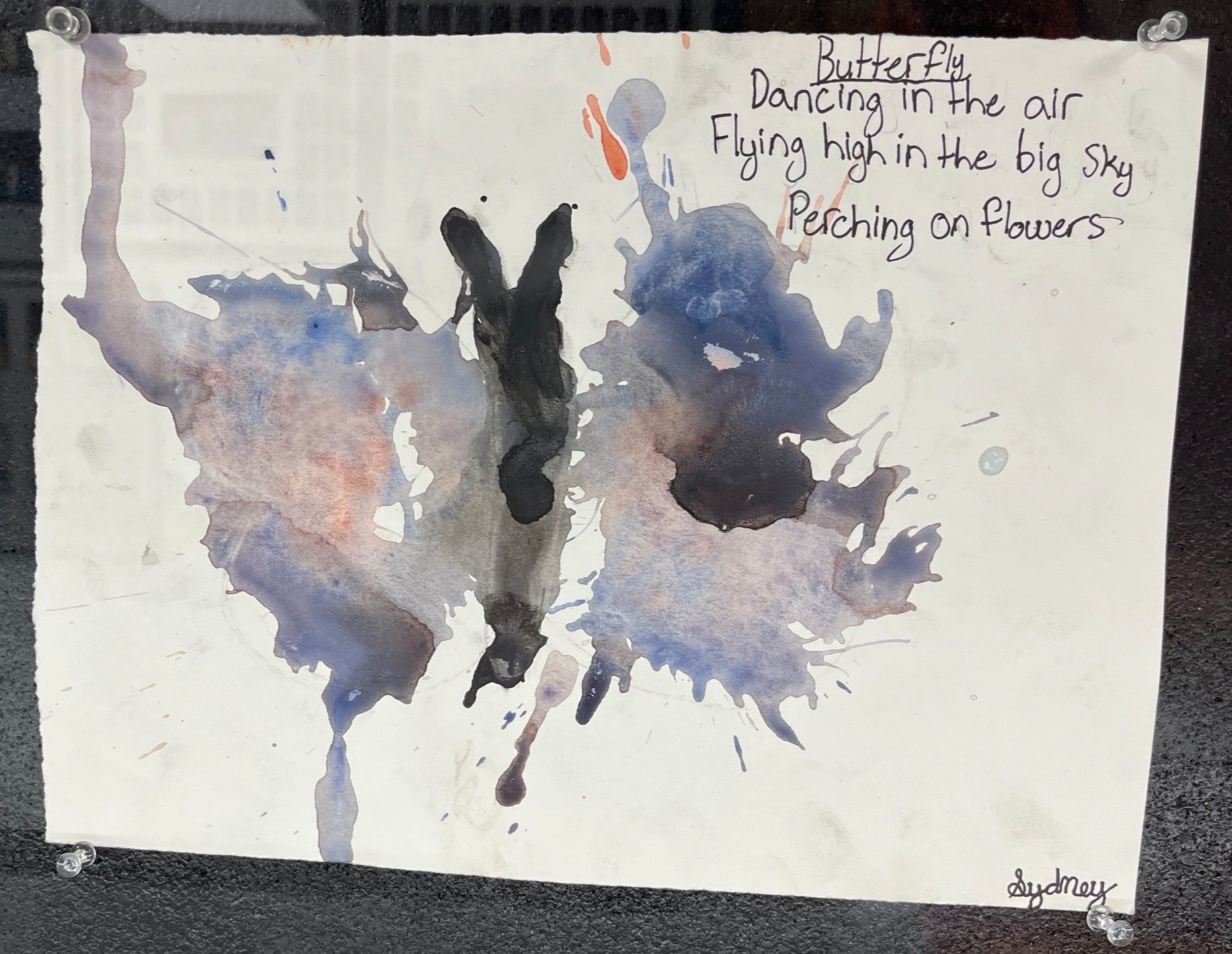 Haiku-inspired Abstract Watercolour Painting