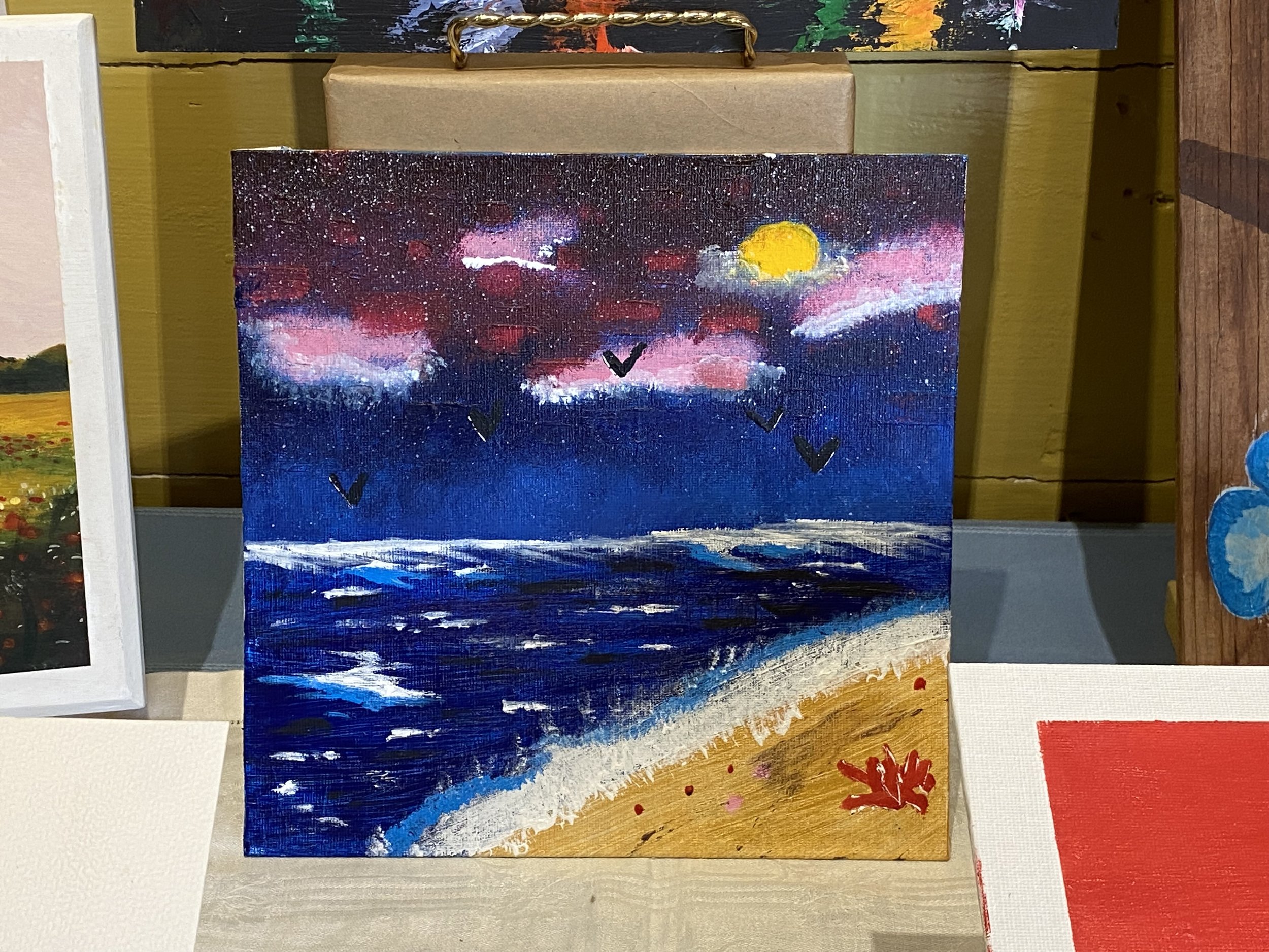 Abstract Painting using a Photo Source