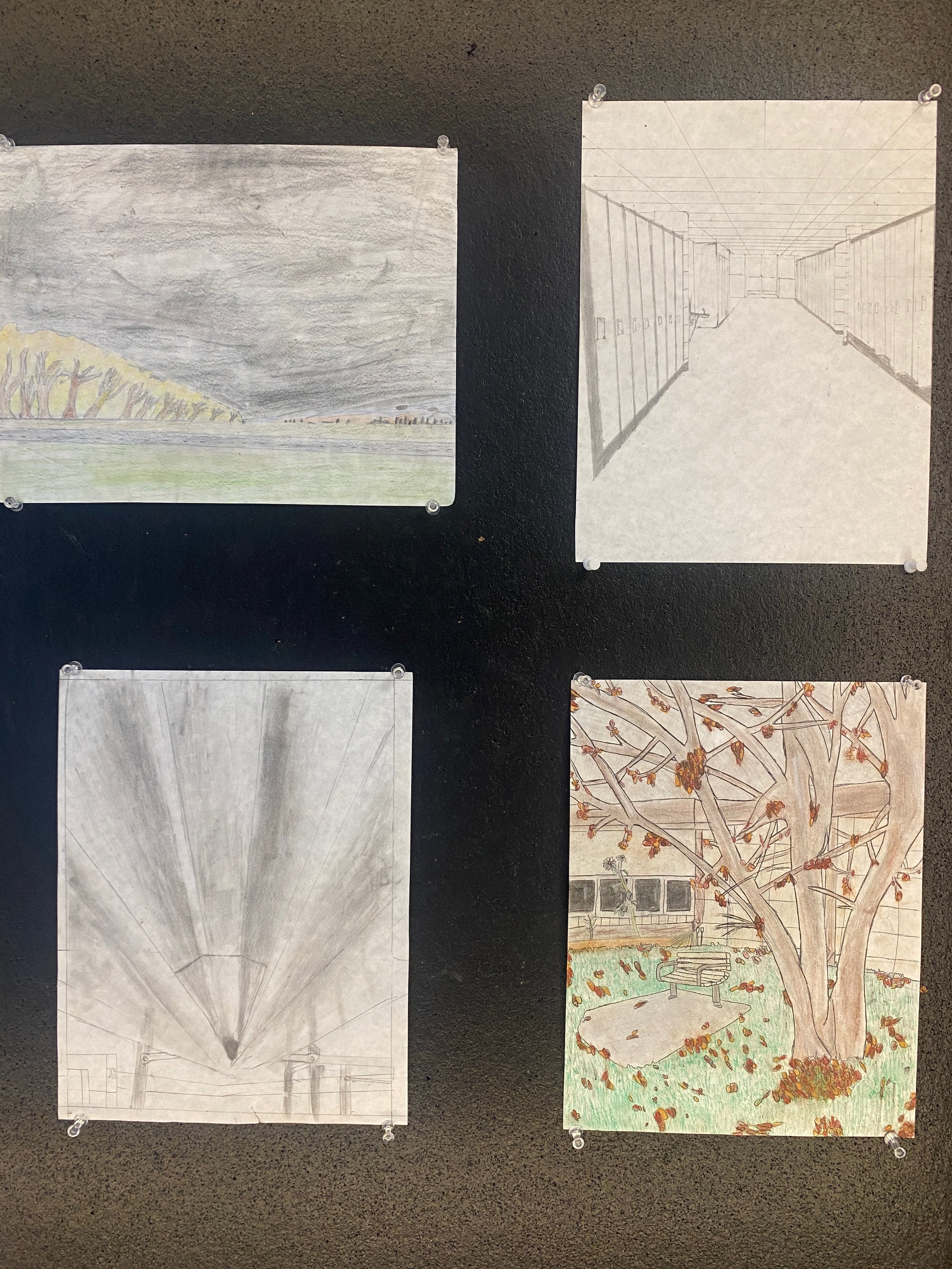 The Element of Space (Perspective Drawings)