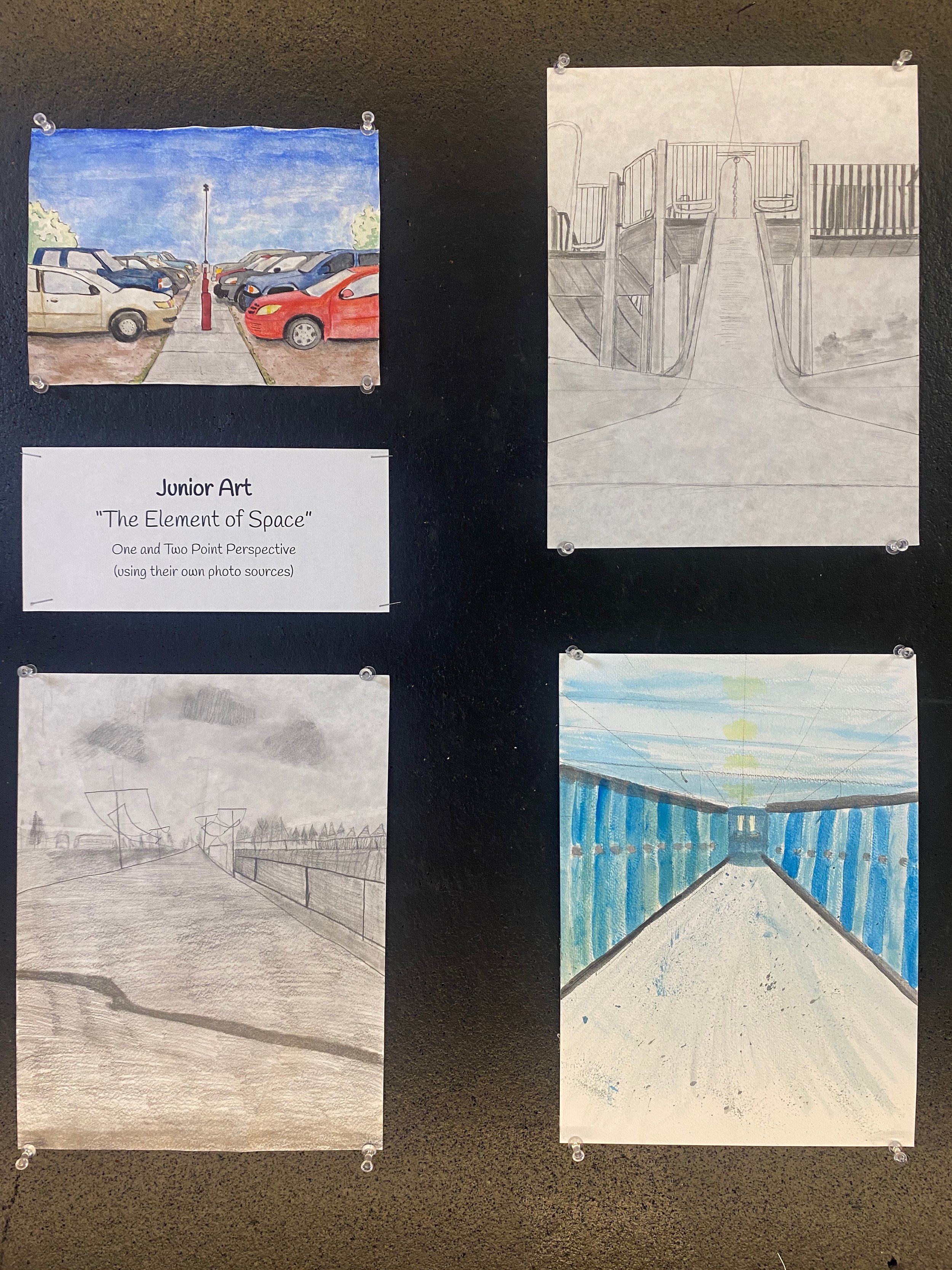The Element of Space (Perspective Drawings)