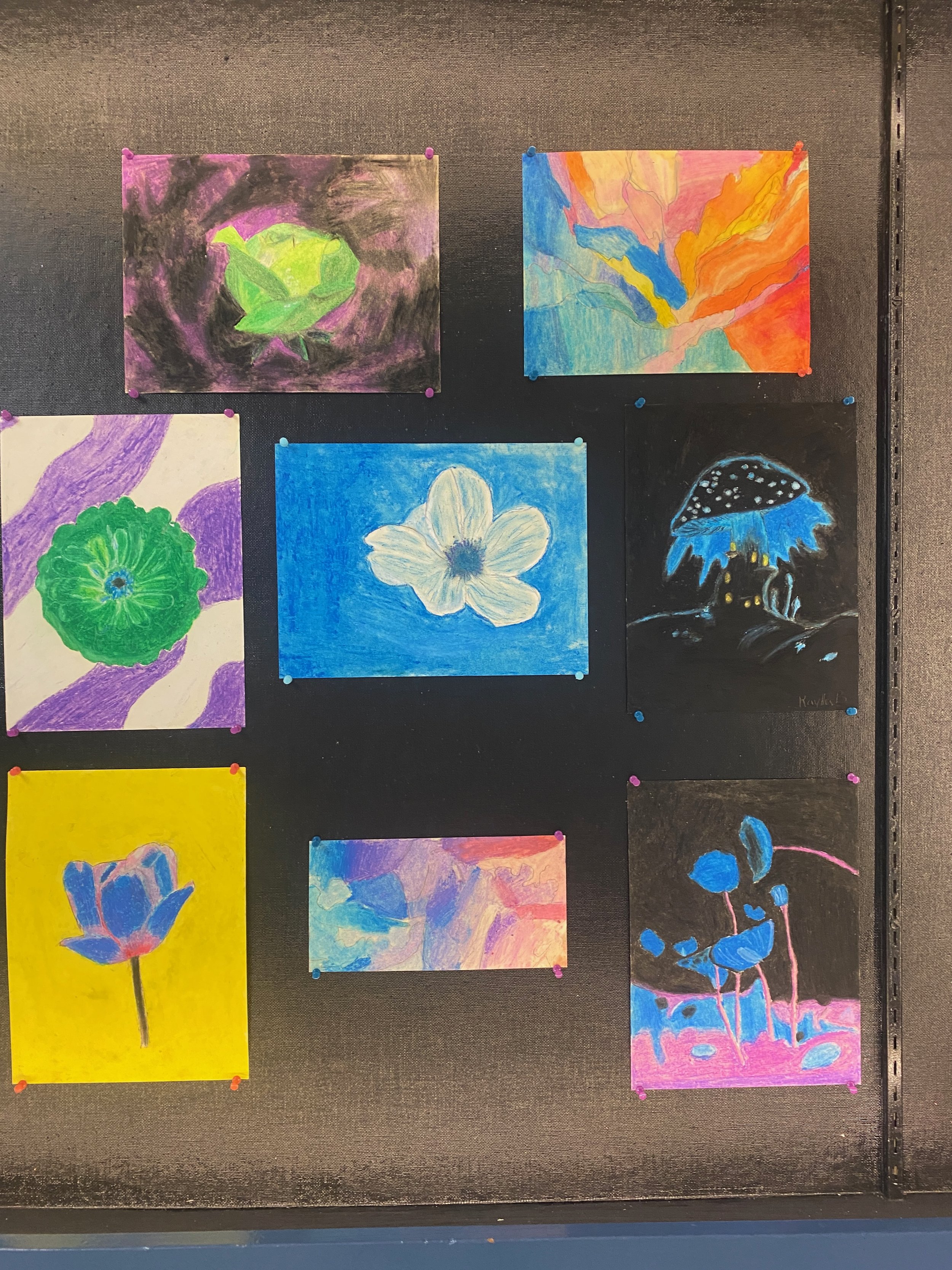 The Element of Colour (Oil Pastels & Fantasy Colours)