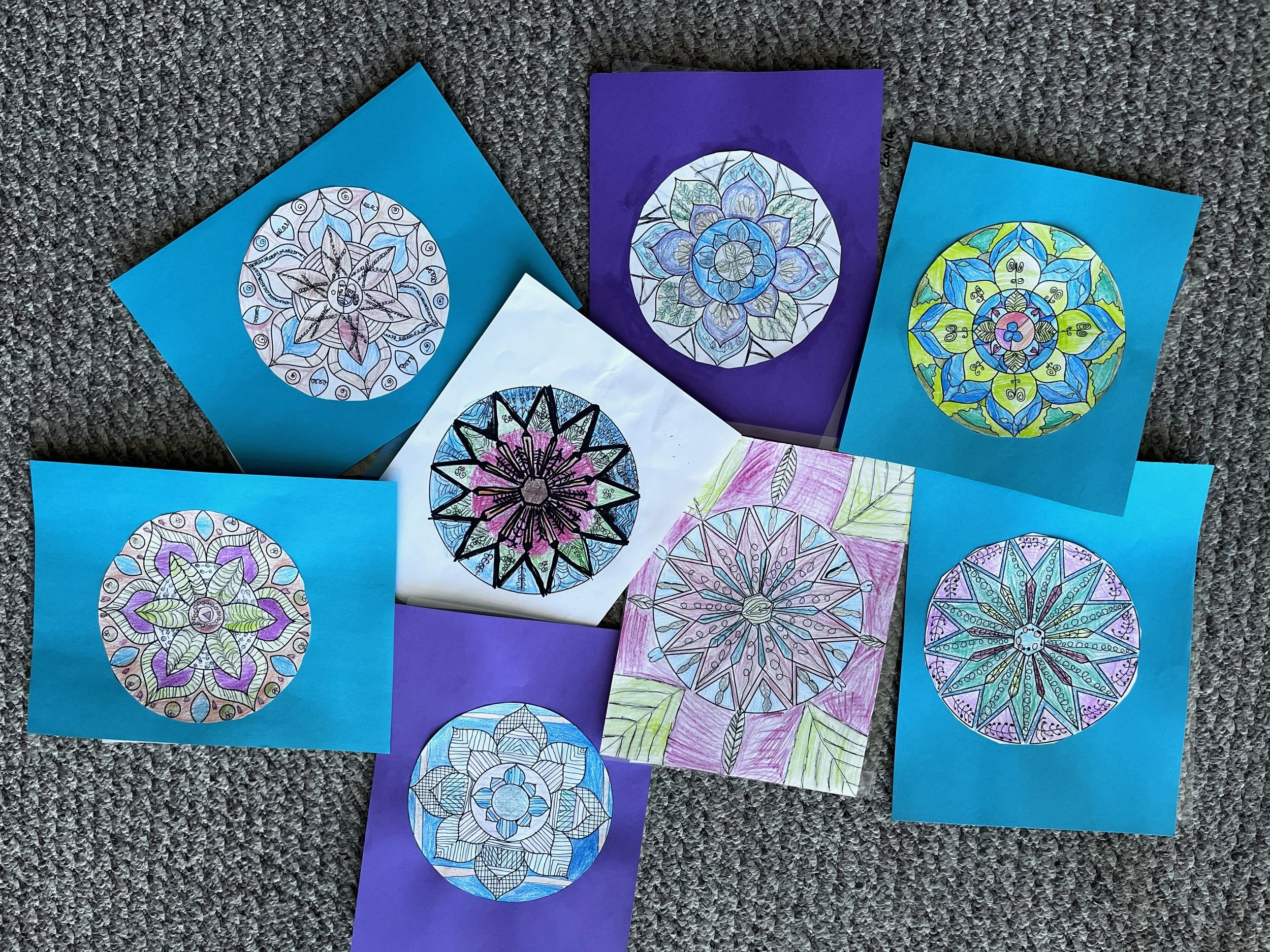 Creative Connections: Mandala drawing
