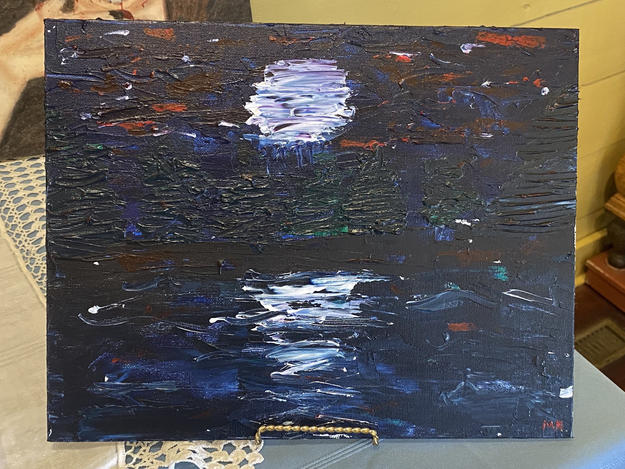 Abstract Painting using a Photo Source