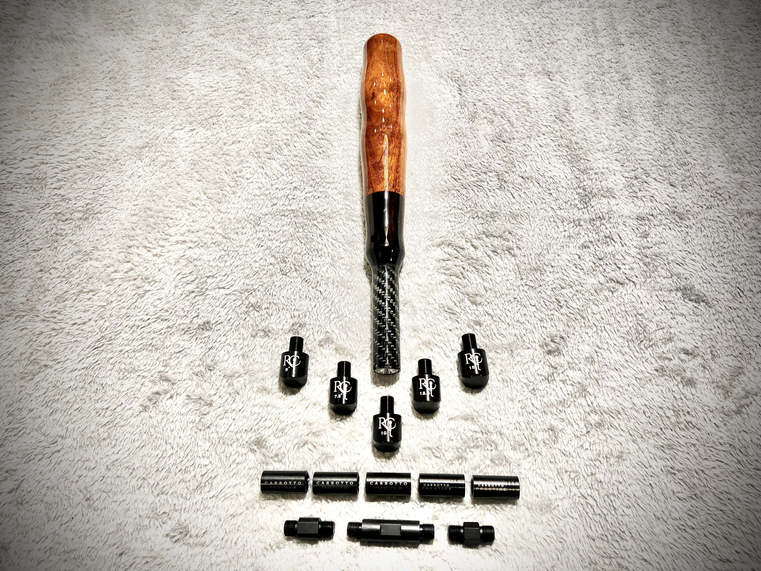 Walnut w/ Blackwood Collar